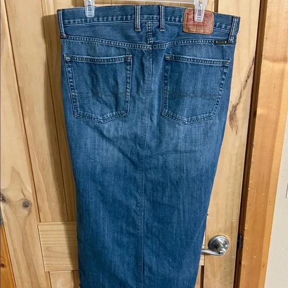 Lucky Brand Y2K Blue Denim Midi Skirt - Picture 4 of 5